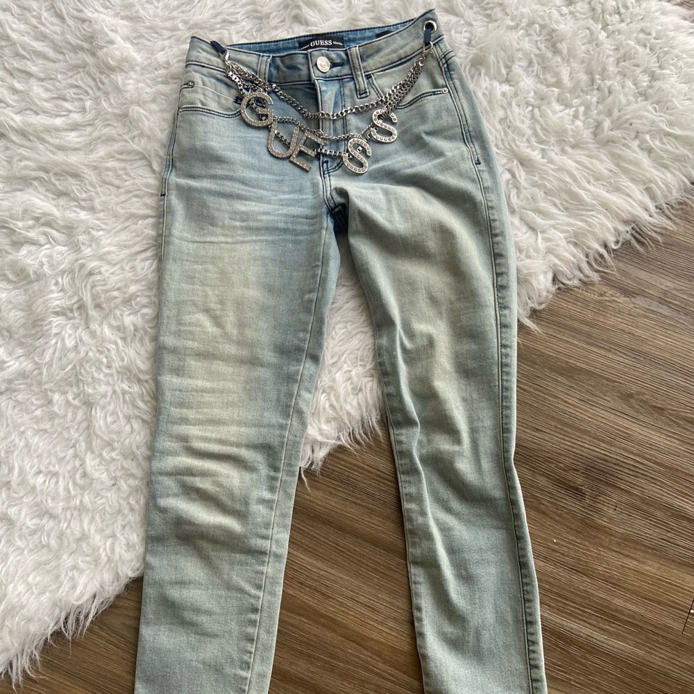 Rhinestone jeans